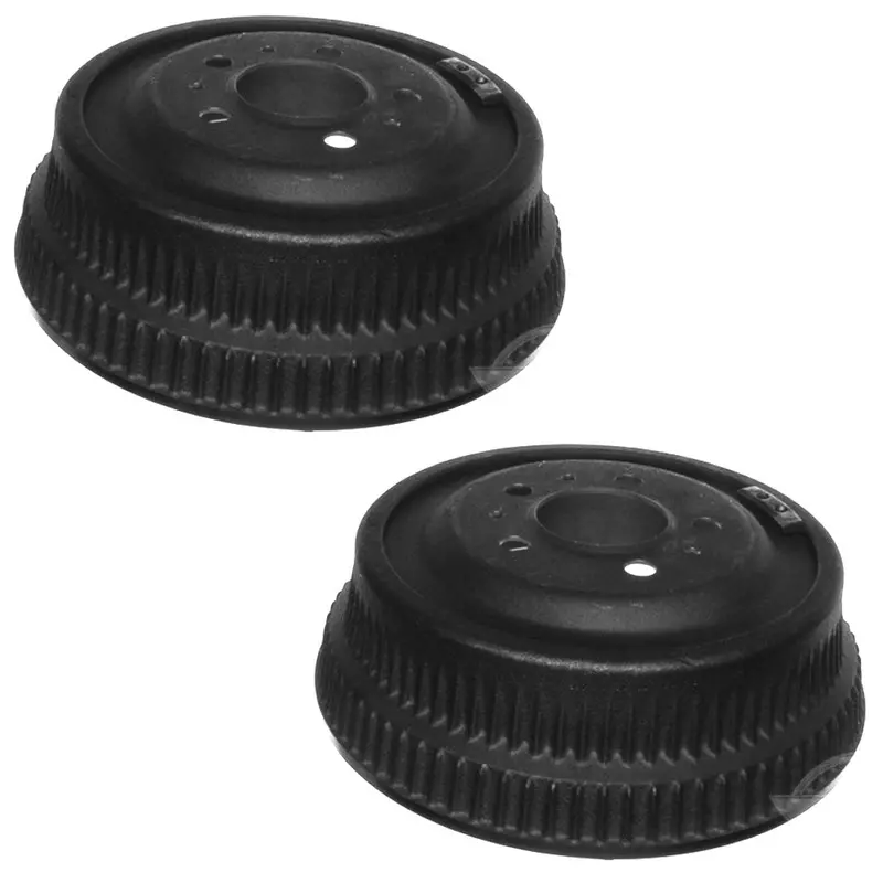 Brake Drums, Rear 10" (255.524 Mm), Set Of 2, 1973-79 Amc 6 Cylinder, 1984-89 Jeep (See Applications) 1