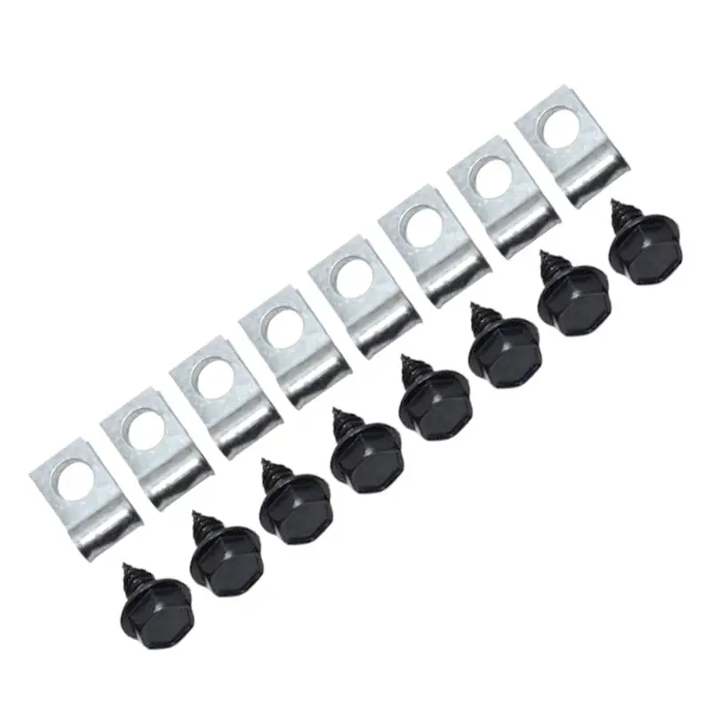 Brake Line Clip Kit, 16-Piece, 1955-88 Amc, Rambler, Eagle (See Applications) 1