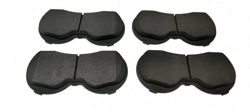 Brake Pad Set, Semi Metallic Replacement, See Applications - 1965-70 Amc With Bendix 4-Piston Brake Calipers 2