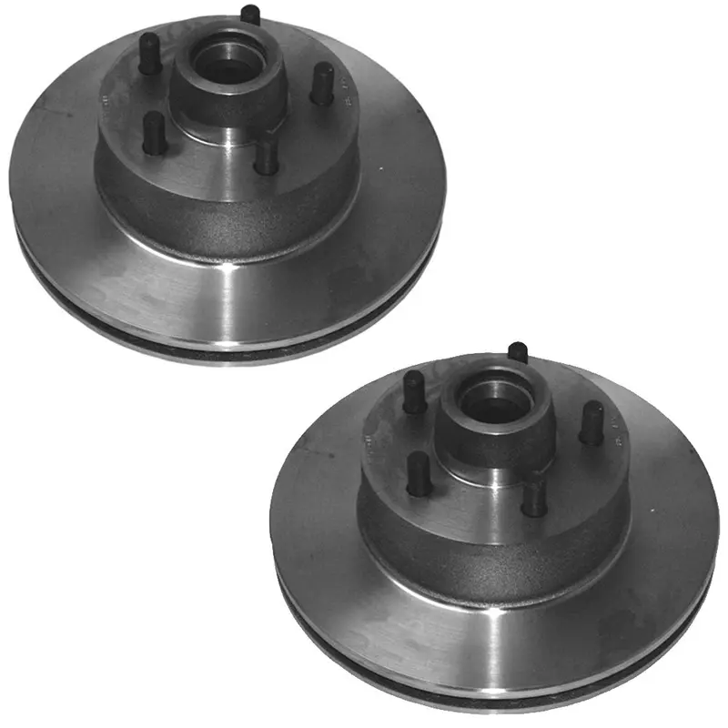 Brake Rotors, 10.970" Od Front Disc, Set Of 2, 1971-75 Amc W/Kelsey Hayes Pin-Type Calipers, Limited Quantities (See Applications) 1