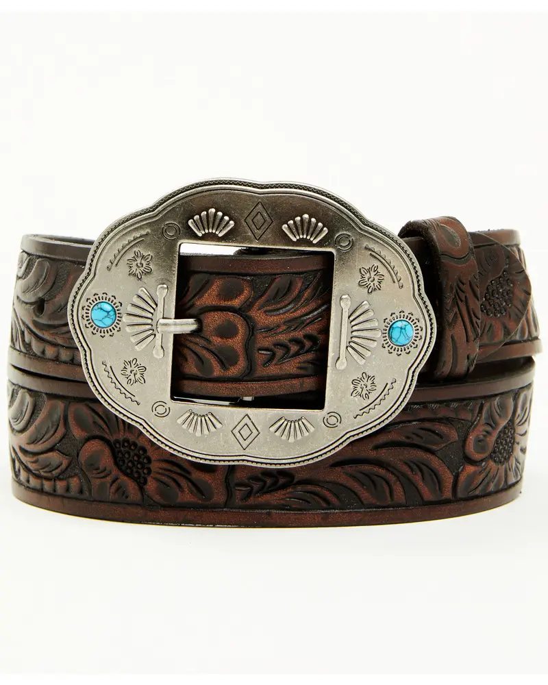 Bresslynn Tooled Western Belt 1