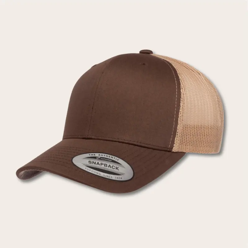 Brown/Khaki Snapback 1