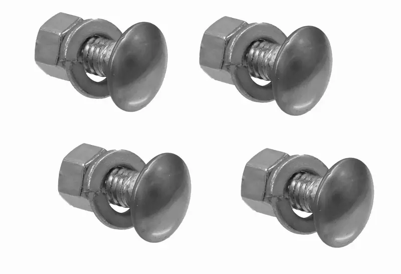 Bumper Bolt Kit, Front, Chrome, 1971-72 Amc Javelin, Javelin Amx (With Bumper Guards) 1