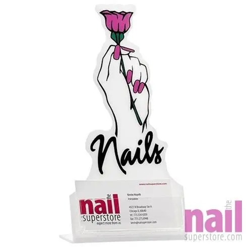 Business Card Holder Rose 1