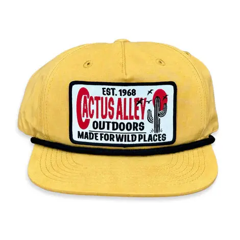Cactus Alley Biscuit Rope Outdoors Snapback Cap - P197 1