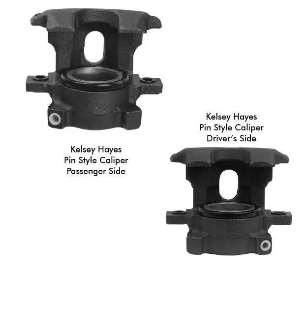 Caliper Set, Front Disc Brake, Kelsey Hayes Pin-Style, 1971-75 Amc (See Applications) - Requires Your Cores For Rebuilding (4-6 Week Turnaround) 1