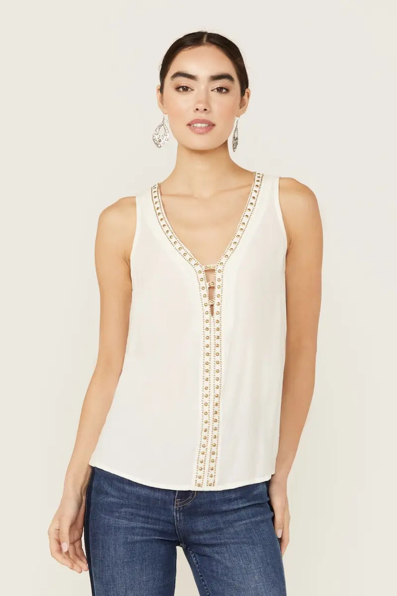 Camellia Sleeveless Top 1