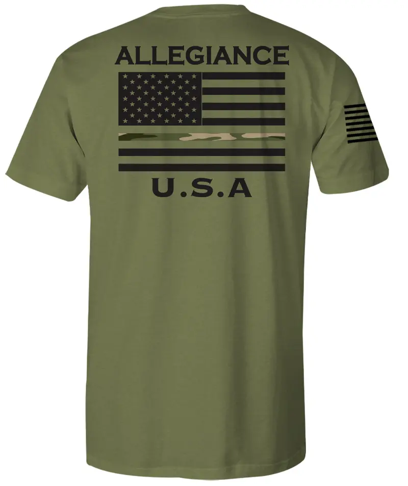 Camo Line Back Hit Premium Tee 1