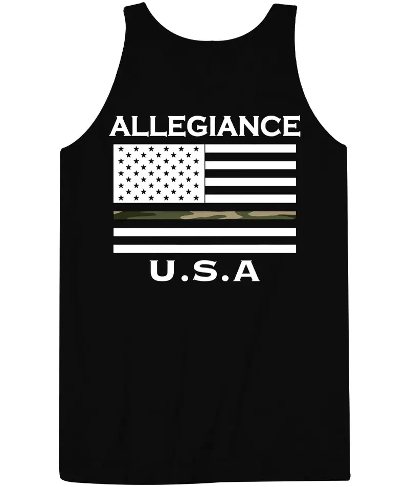 Camo Line Back Hit Tank Top 1