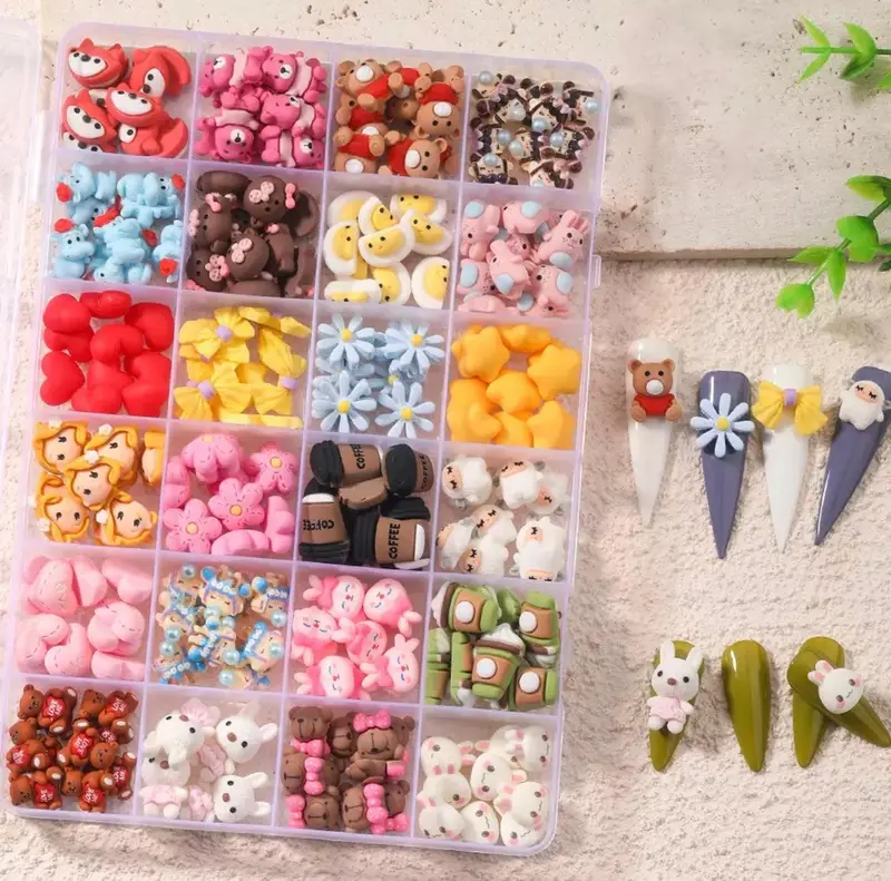Candy, Lollipop & Gummy 3D Nail Design 1