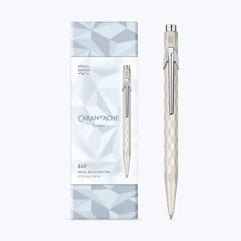 Caran D'ache - Ballpoint Pen - 849 - Alpine Frost - White 1