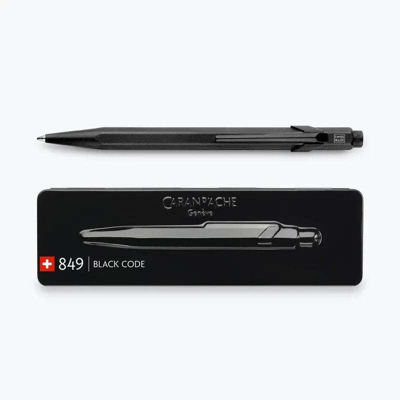 Caran D'ache - Ballpoint Pen - 849 Bar - Black Code 1