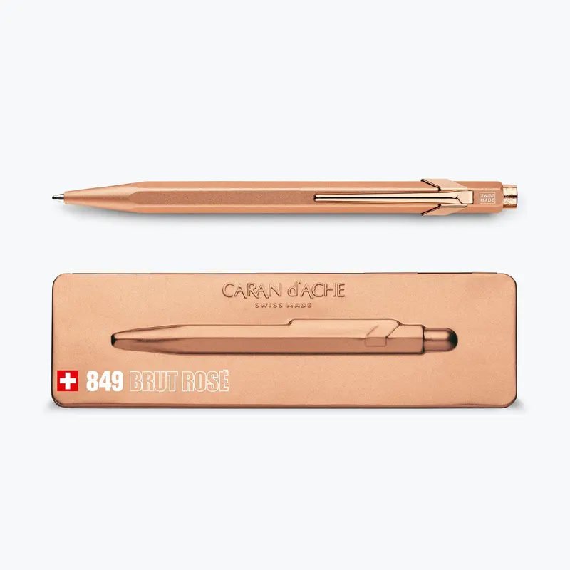 Caran D'ache - Ballpoint Pen - 849 Bar - Brut Rose 1