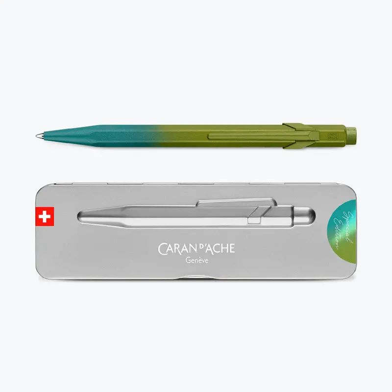 Caran D'ache - Ballpoint Pen - 849 Claim Your Style 5 - Green Arctic 1