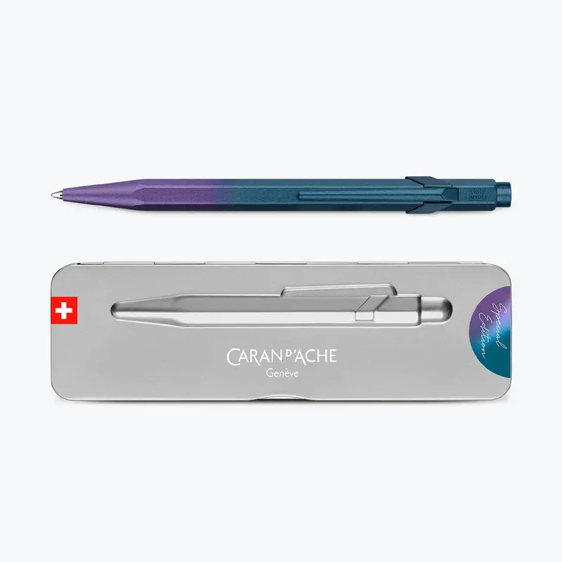 Caran D'ache - Ballpoint Pen - 849 Claim Your Style 5 - Purple Ocean 1