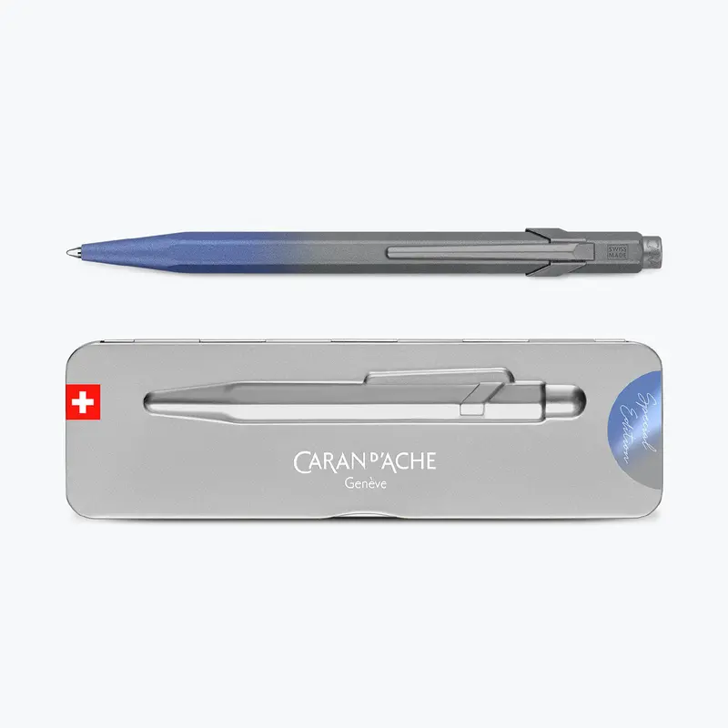Caran D'ache - Ballpoint Pen - 849 Claim Your Style 5 - Stormy Blue 1