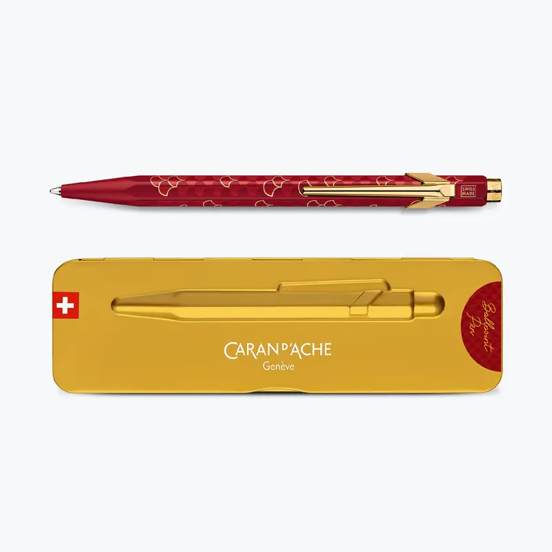 Caran D'ache - Ballpoint Pen - 849 - Dragon - Burgundy 1