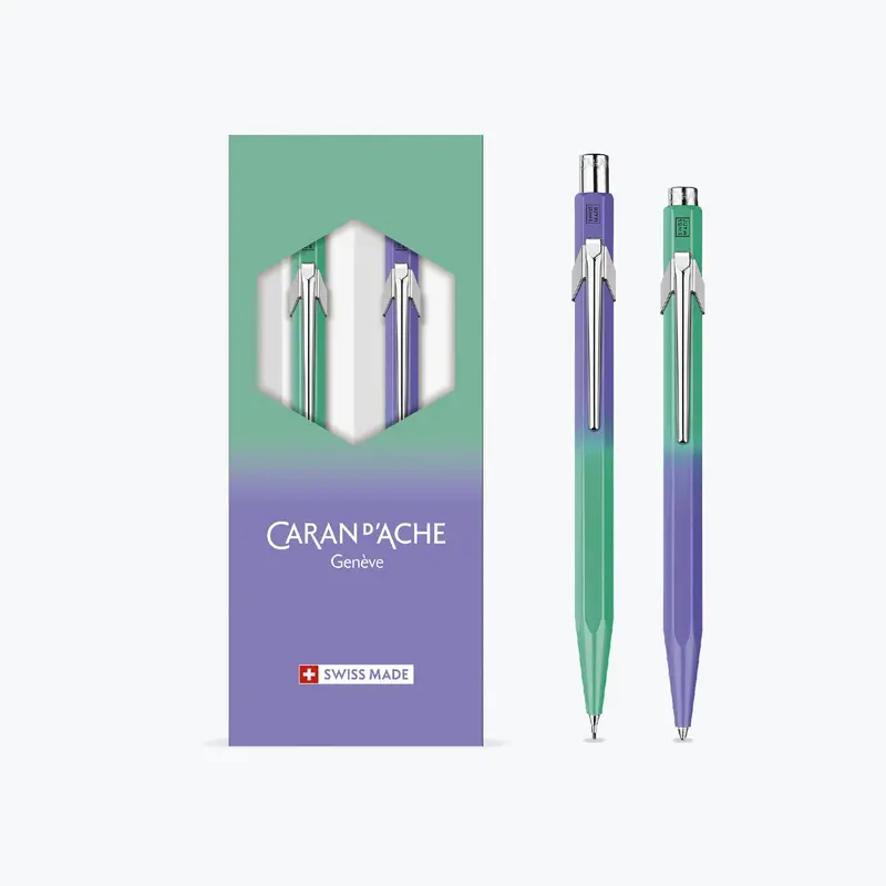 Caran D'ache - Ballpoint Pen + Mechanical Pencil - 849 Borealis 1
