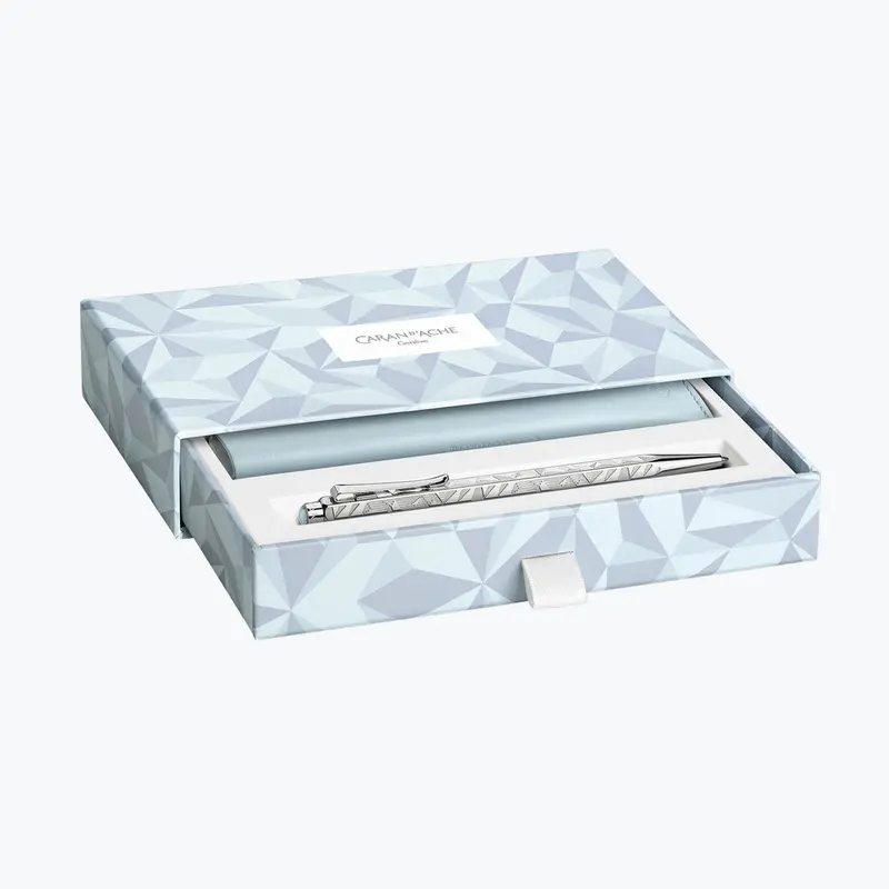 Caran D'ache - Ballpoint Pen Set - Alpine Frost - Ecridor 1