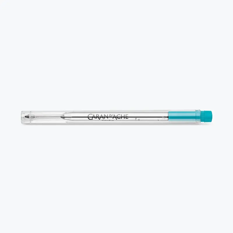 Caran D'ache - Ballpoint Refill - Goliath - Turquoise - Medium 1
