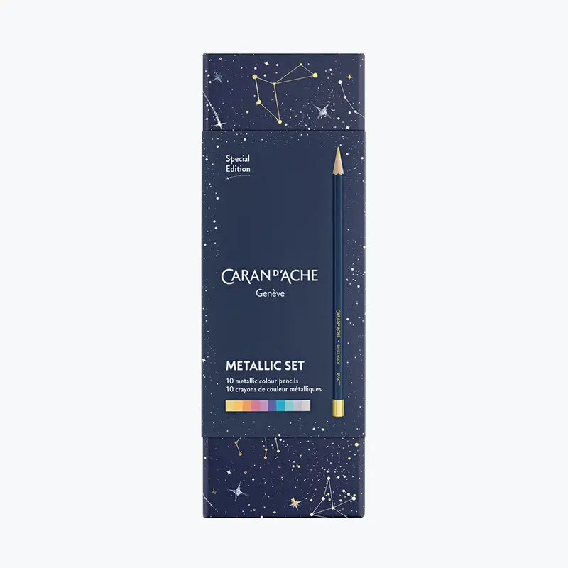 Caran D'ache - Coloured Pencils - Cosmic Blue 1