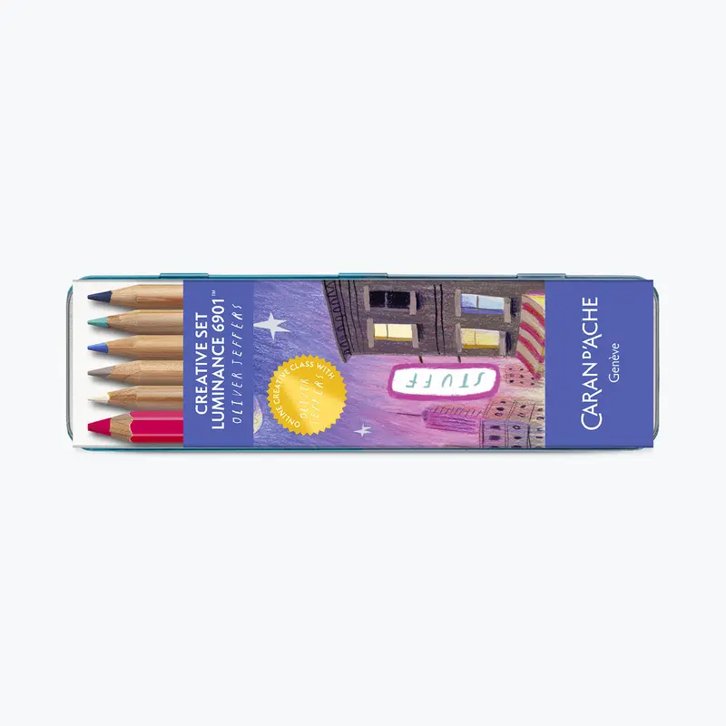 Caran D'ache - Coloured Pencils - Luminance 6901™ - Oliver Jeffers 1