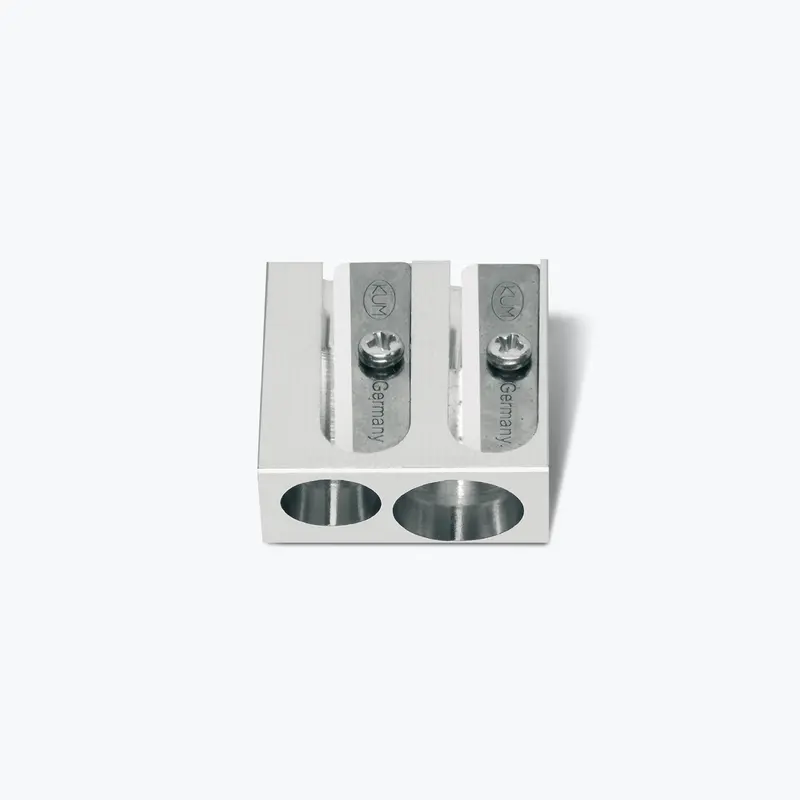 Caran D'ache - Double Pencil Sharpener - Magnesium 1