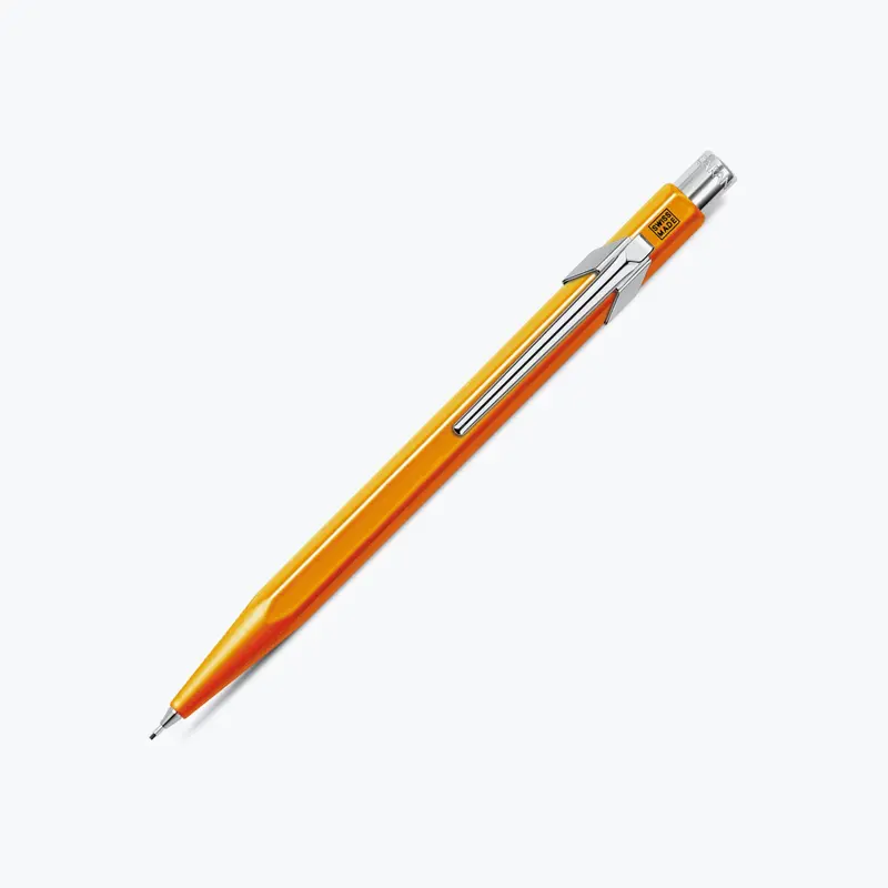 Caran D'ache - Mechanical Pencil - 844 Classic - Fluo Orange 1