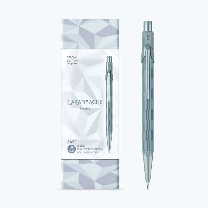 Caran D'ache - Mechanical Pencil - 849 - Alpine Frost - Blue 1