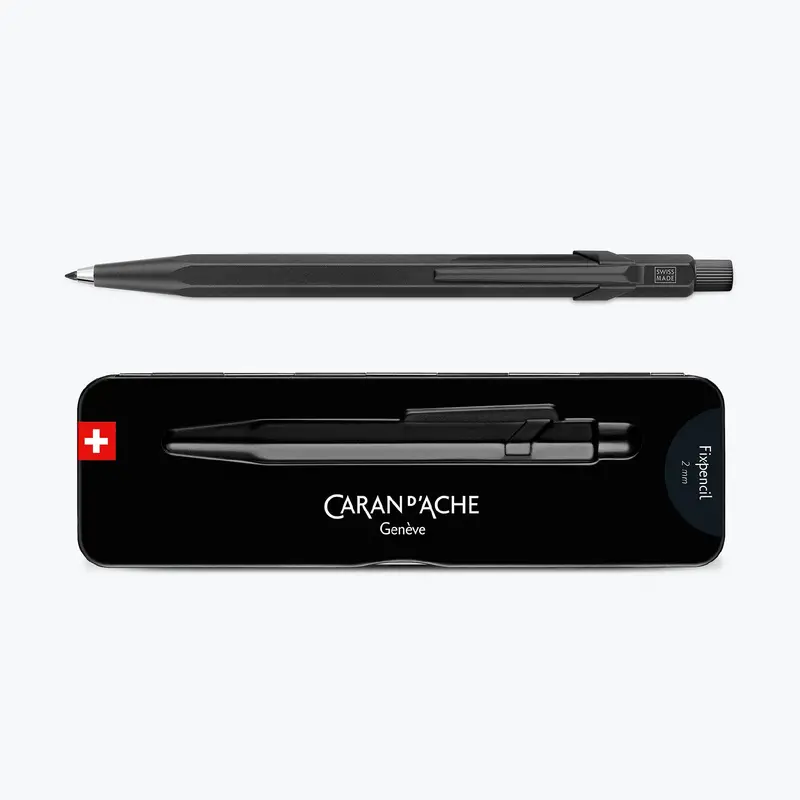 Caran D'ache - Mechanical Pencil - Fixpencil - 2.0Mm - Black Code 1