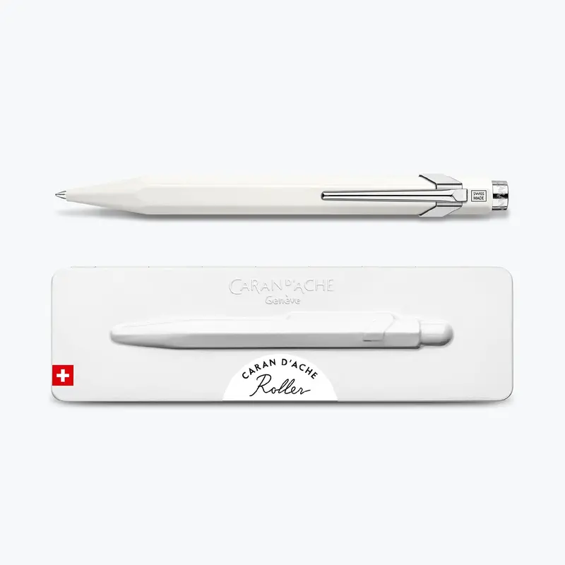 Caran D'ache - Rollerball Pen - 849 - White 1