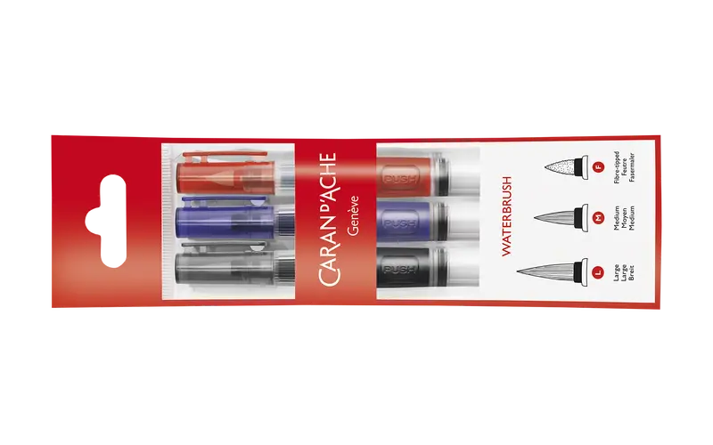 Caran D'ache - Watercolour Brush With Water Reservoir 1