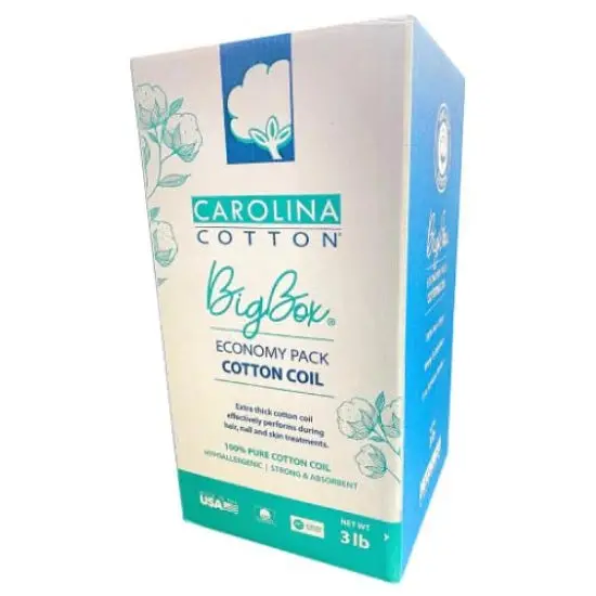 Carolina Expand-A-Coil® Economy Pack ~ 3 Lb. | Cotton Small Box 1