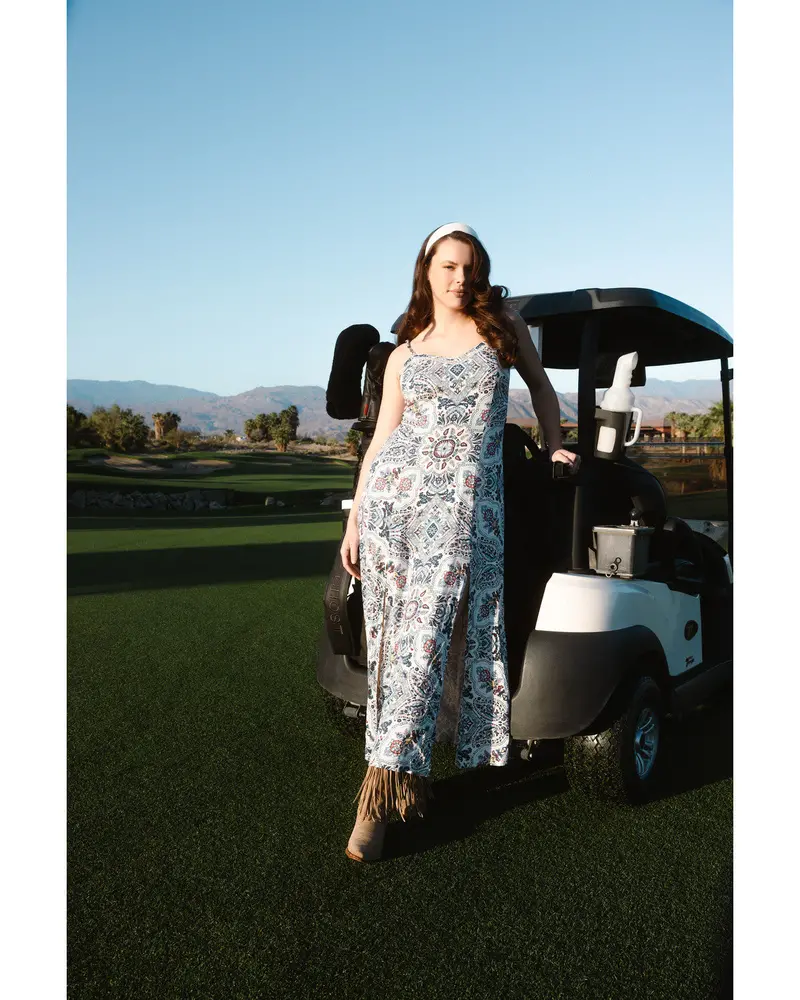 Carver Printed Maxi Dress 1