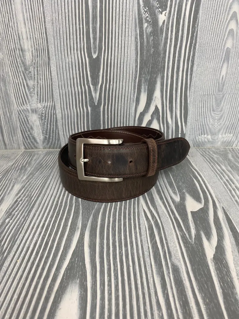 Chacon 1 1/2"  Chocolate Mad Dog Goat Belt 1