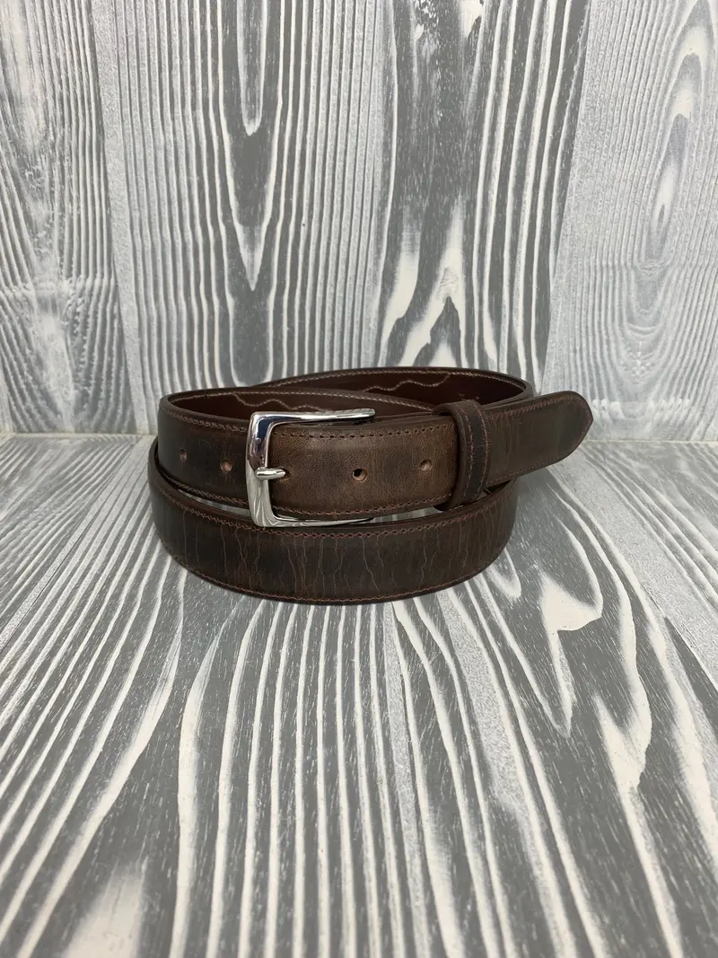 Chacon 1 1/4"  Chocolate Mad Dog Goat Belt 1