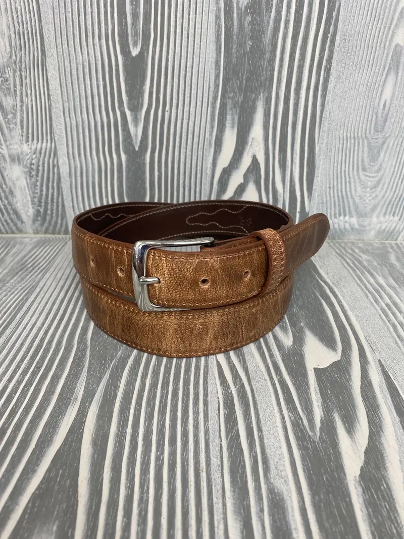 Chacon 1 1/4" Tan Mad Dog Goat Belt 1