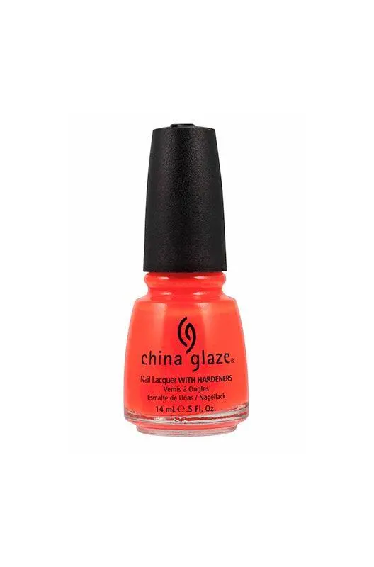China Glaze Polish 1005 Orange Knockout 1