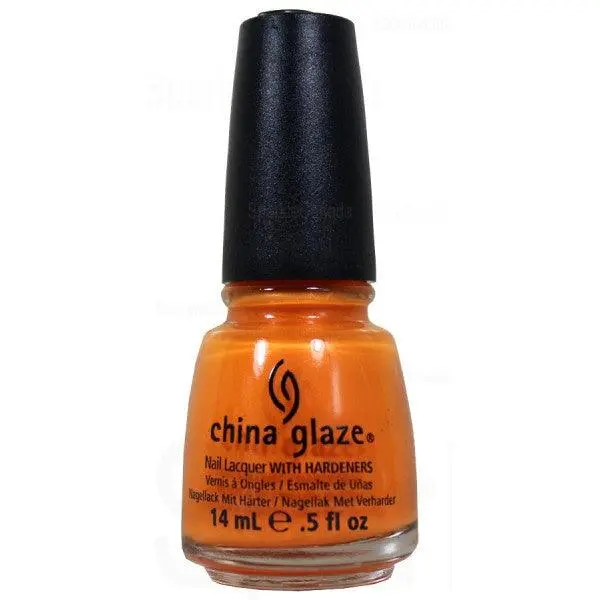 China Glaze Polish 1091 Orange You Hot? 1
