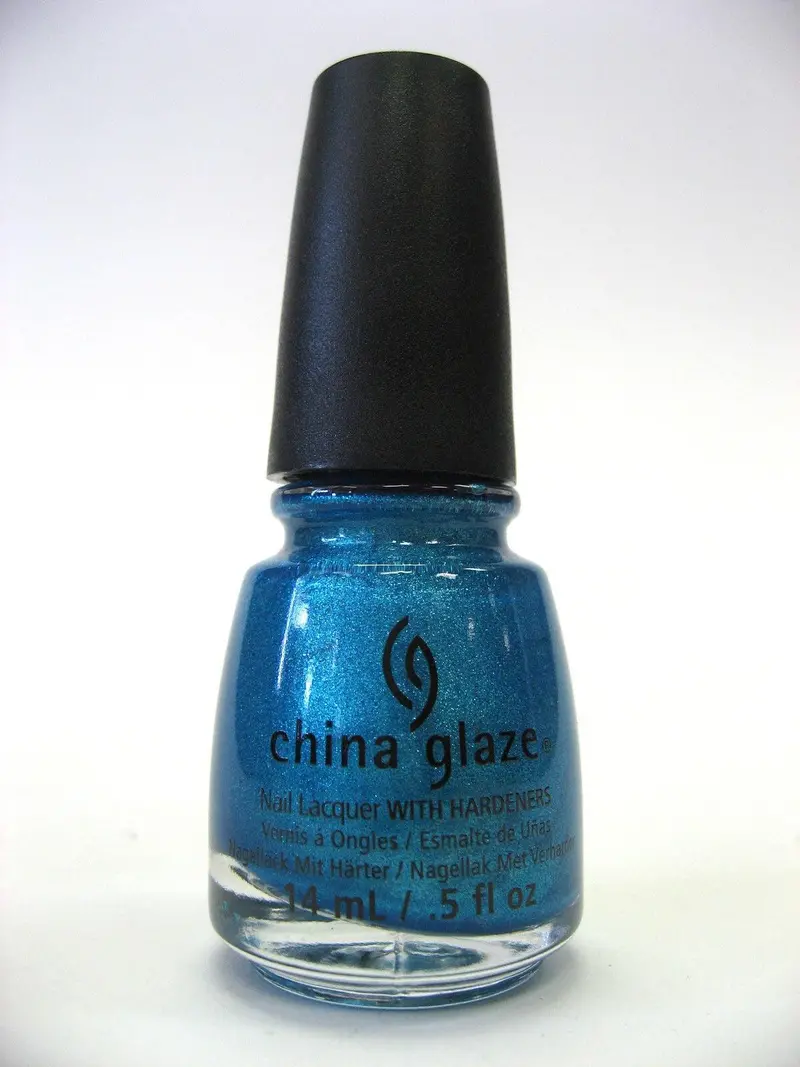 China Glaze Polish 1258 So Blue Without You 1