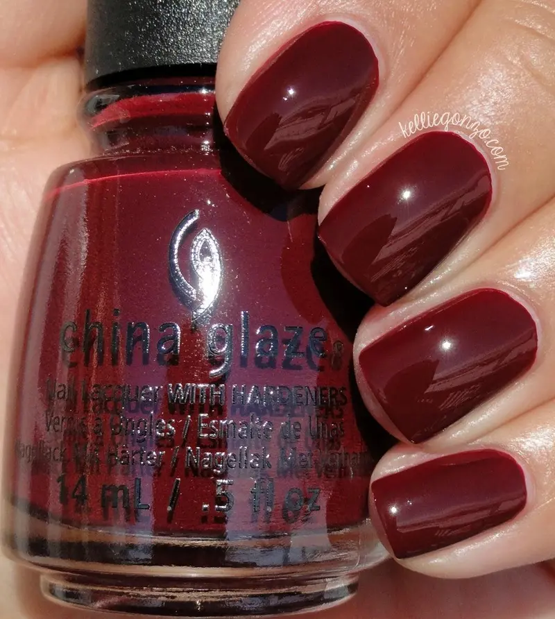China Glaze Polish 1431 Wine Down For What? 1