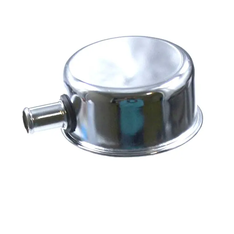 Chrome Breather With Breather Port, 1966-91 Amc, Jeep V-8 1