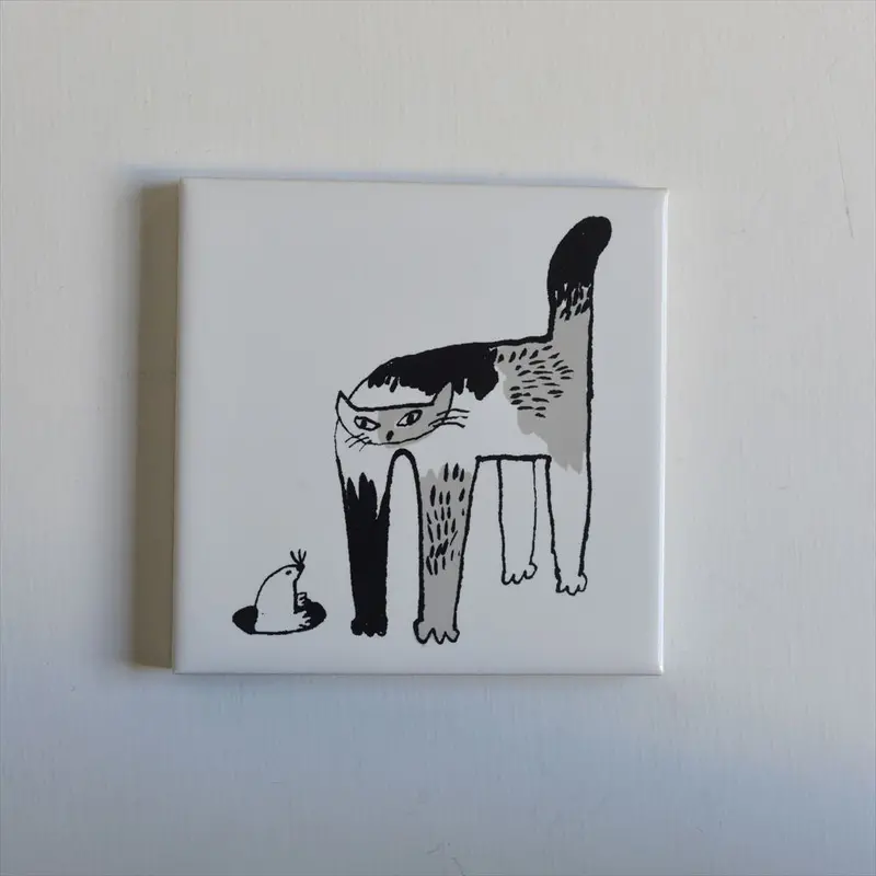 Classiky - Tiger Cat Bonbon Printed Tile 02 1