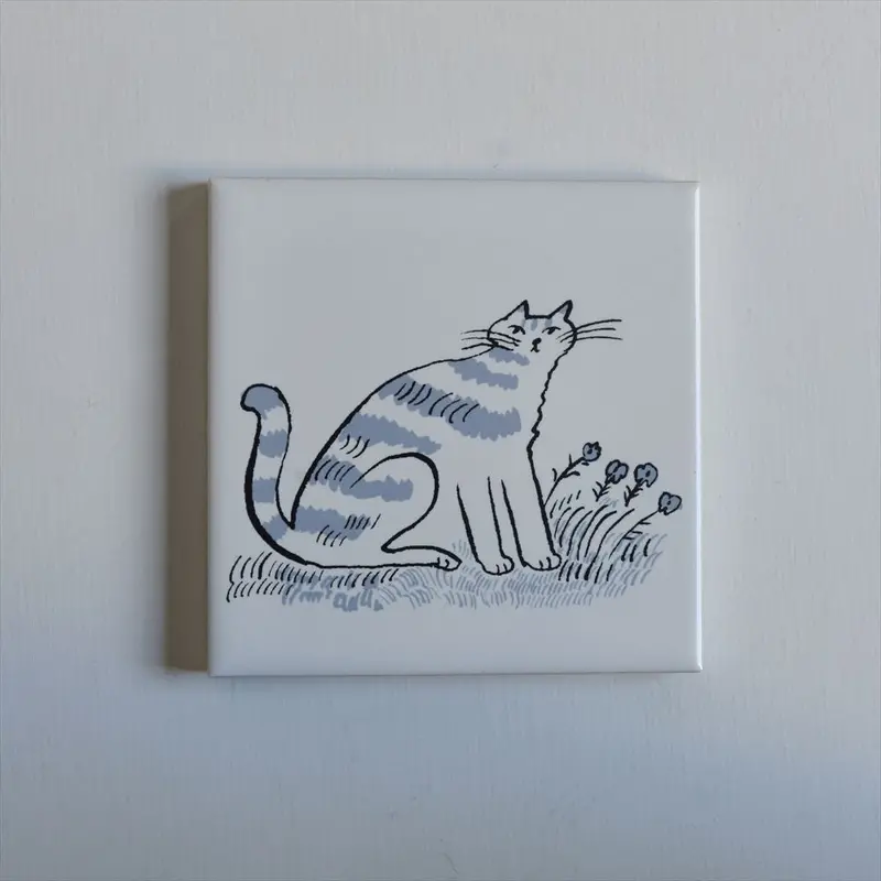 Classiky - Tiger Cat Bonbon Printed Tile 04 1