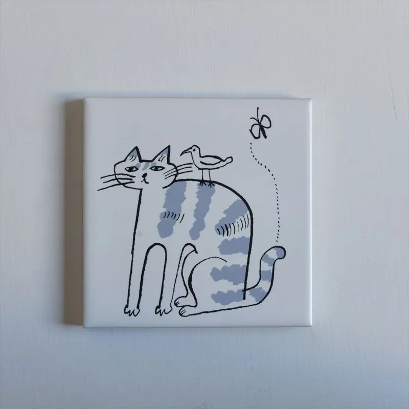 Classiky - Tiger Cat Bonbon Printed Tile 06 1