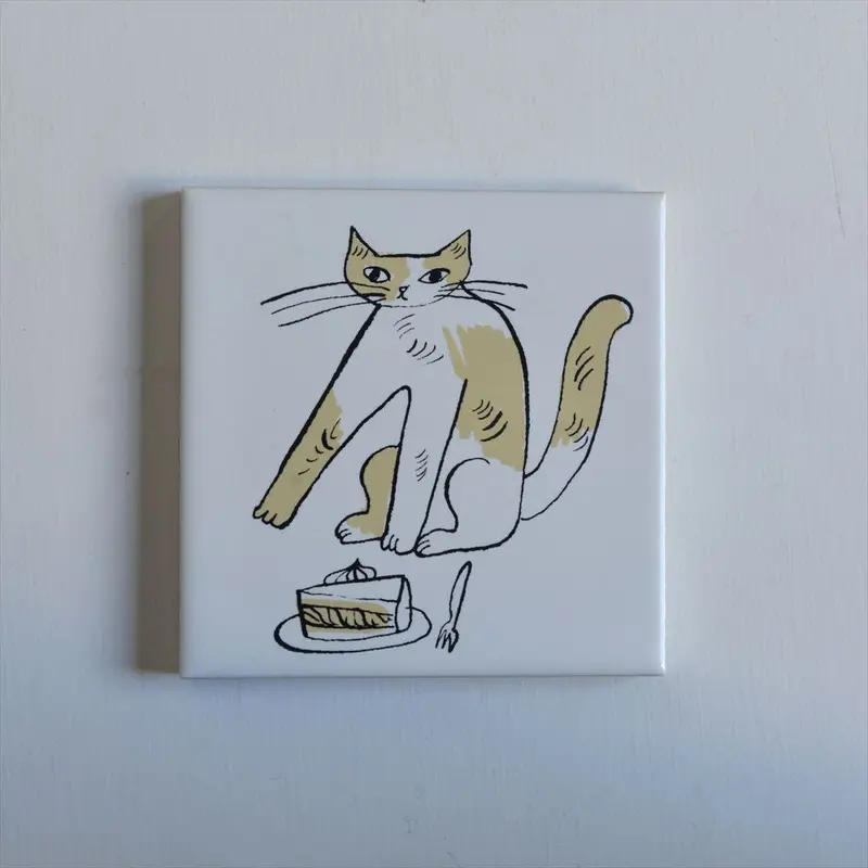 Classiky - Tiger Cat Bonbon Printed Tile 10 1