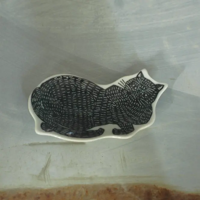 Classiky - Tray - Kata Kata Black Cat (Small) 1