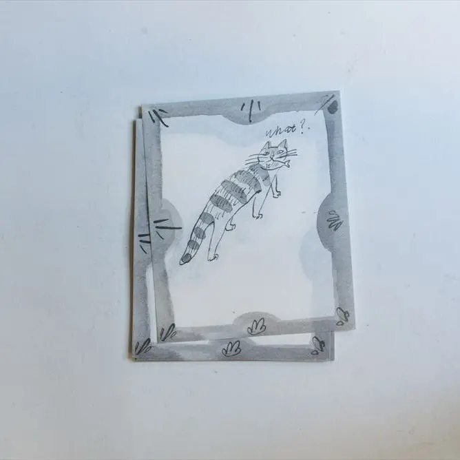 Classiky - Washi Paper - Toraneko Bonbon Cat Paper D 1