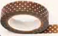Classiky - Washi Tape - Dots (Brown) 1