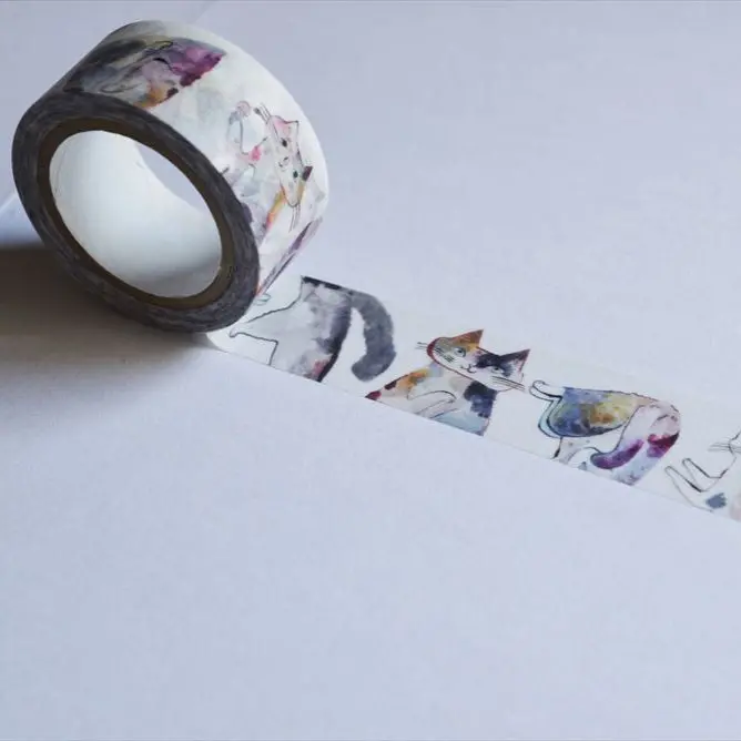 Classiky - Washi Tape - Toraneko Bonbon Cat A 1